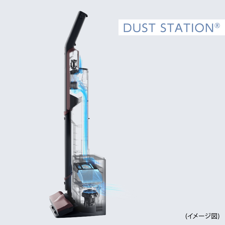 東芝コードレス掃除機(クリーナー) VC-SL55D ダストステーション®
